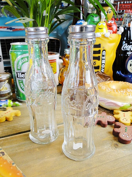 コカ・コーラブランド コンツアーボトル型S＆Pセットの通販・販売
