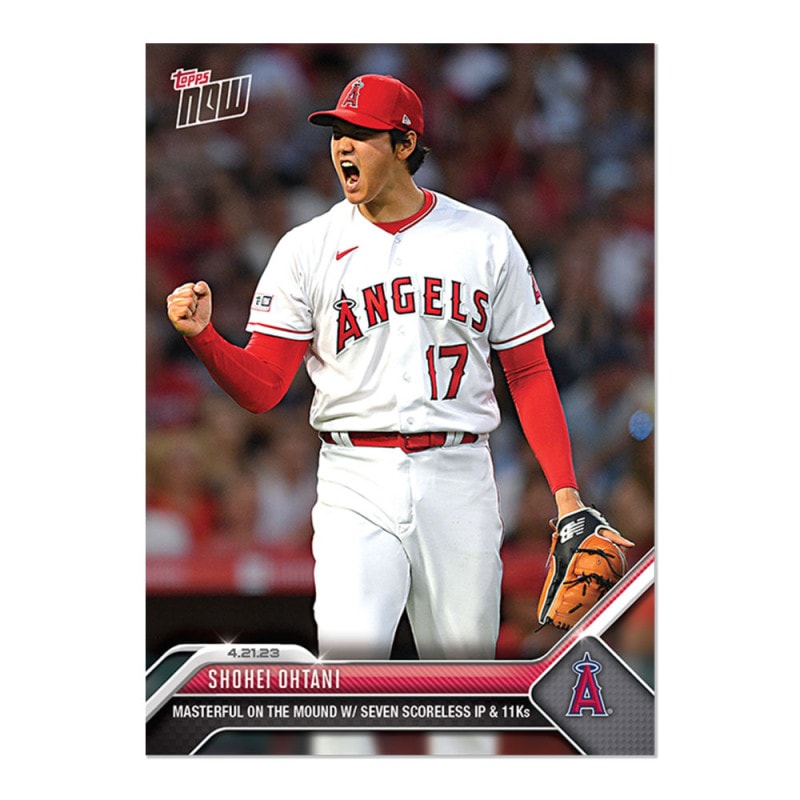 大谷翔平 #OS-40 アメリカン・リーグMVPを受賞した記念カード- 2021 AL