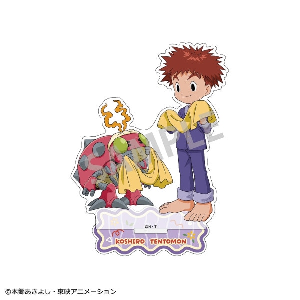デジモンアドベンチャー トレーディングメタリック缶バッジvol.1＿寝起き
