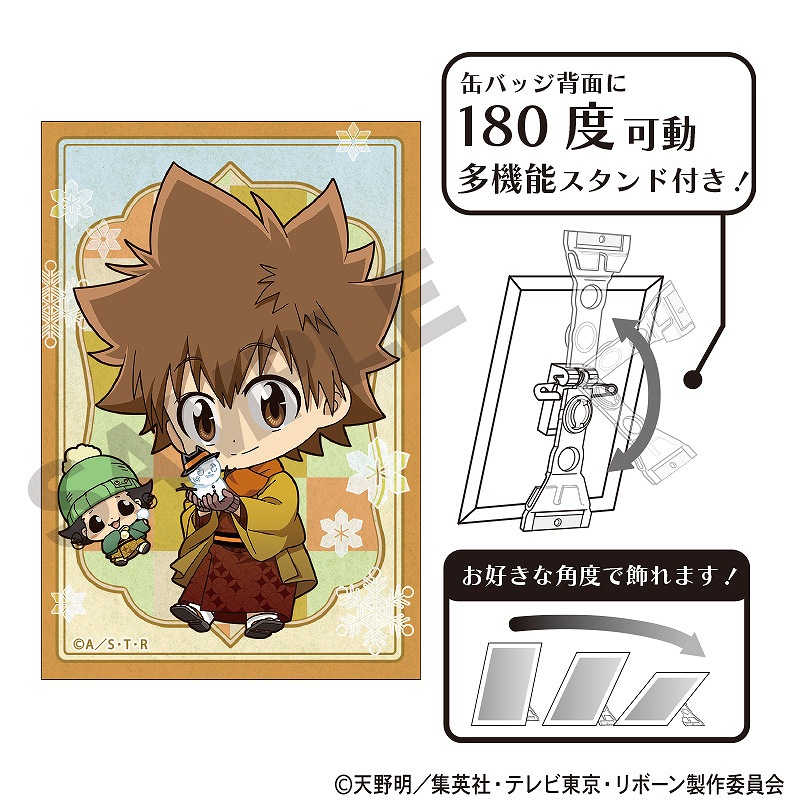 予約商品3月中旬発送】家庭教師ヒットマンREBORN! アート缶バッジ＿