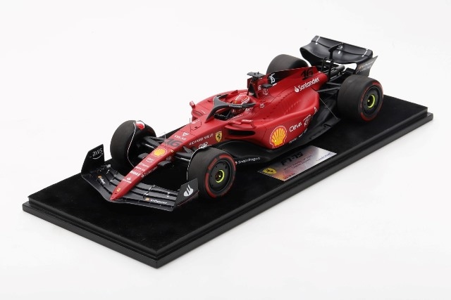 新品 LS18F1041 LOOKSMART 1/18 フェラーリ Ferrari F1-75 #16 優勝