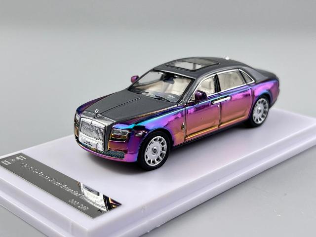 予約 DCM 1/64 ロールスロイス ゴースト Rolls-Royce Ghost Chrome