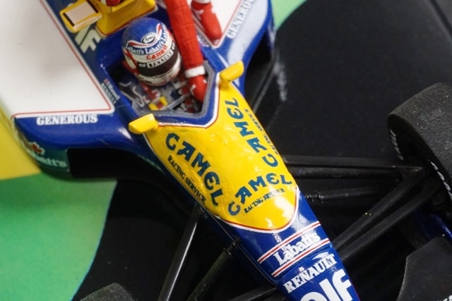 1/43 ミニチャンプス 540914305 ウィリアムズルノー FW14 ライドオン