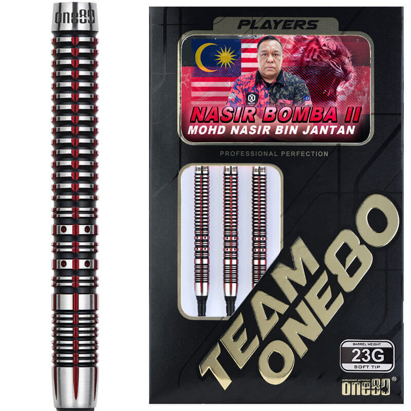 ONE80 Nasir ver.2 ナシル2 2BA23g ナシル・ボンバ選手 ダーツ バレル