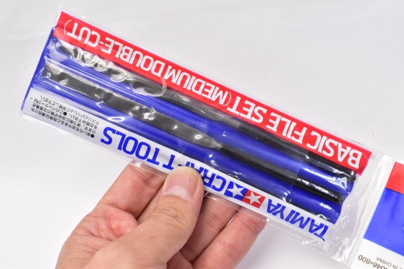 タミヤクラフトツールシリーズ No：74046 ベーシックヤスリセット (中