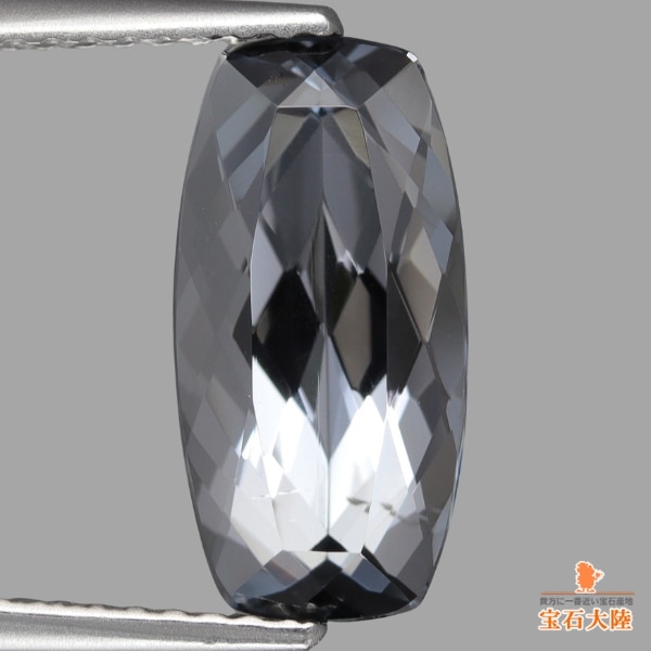 天然トルマリン 2.91ct 【シルバーグレー】 日独ミニ鑑別付