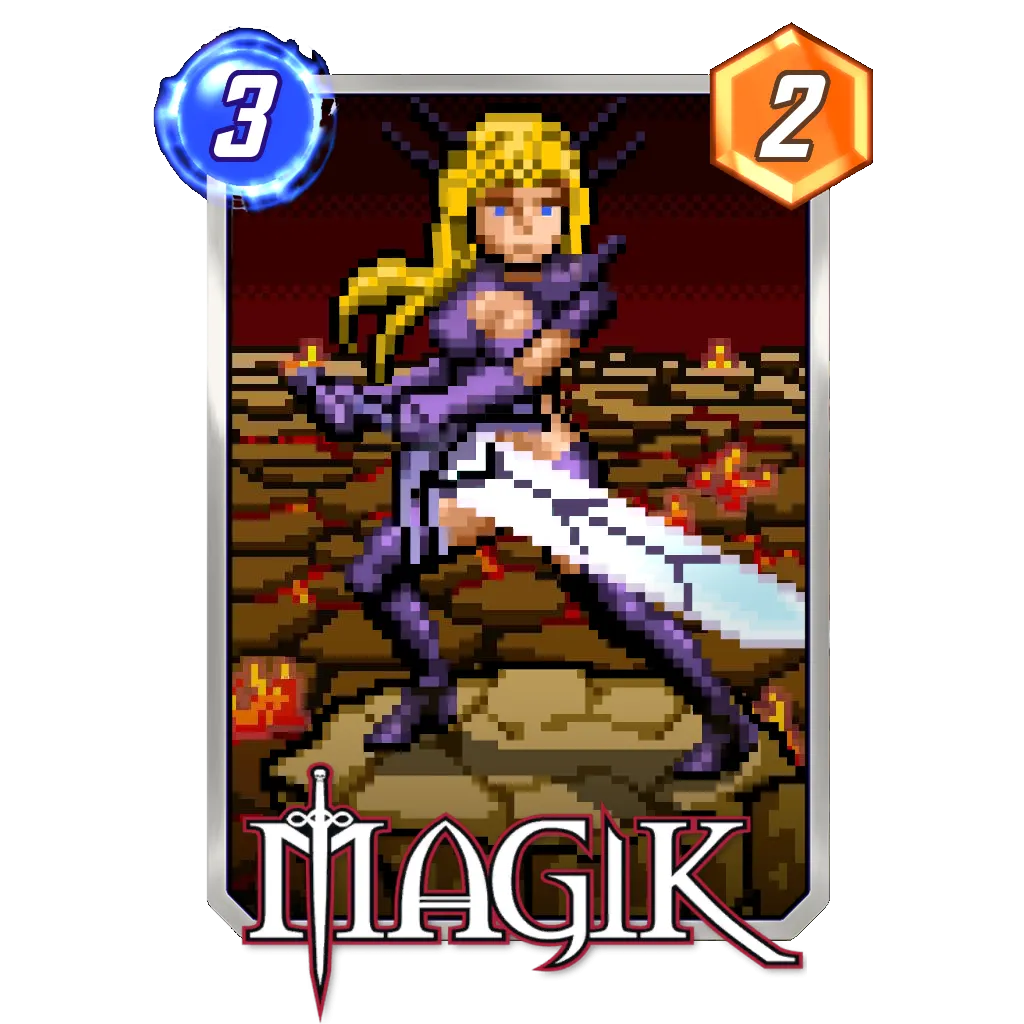Magik aruana sick Marvel Snap Card Variant - Marvel Snap Zone