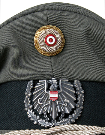 オーストリア軍 60's 将校制帽/サイズ：57～59cm/実物・良の上