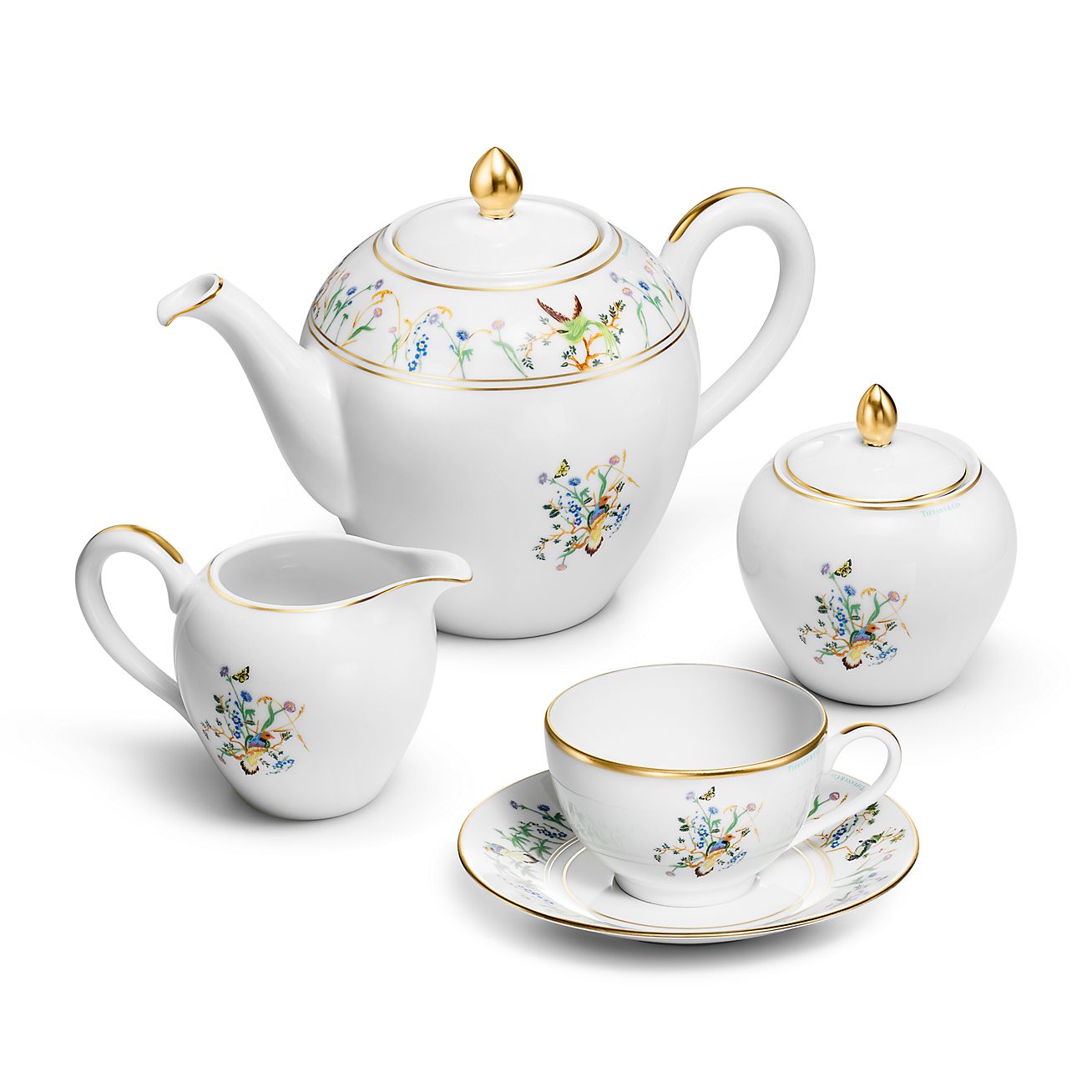 ティファニー ジャルダン シュガー ボウル ポーセリン | Tiffany & Co.