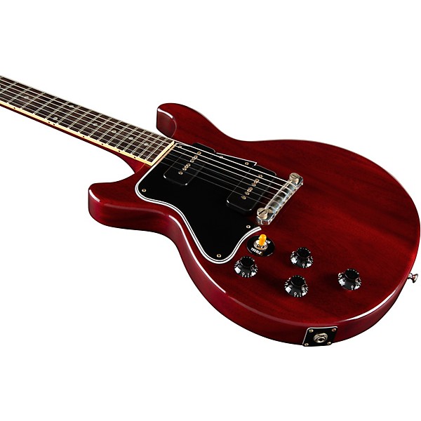 Platinum Gibson Custom 1960 Les Paul Special DC Reissue VOS Left