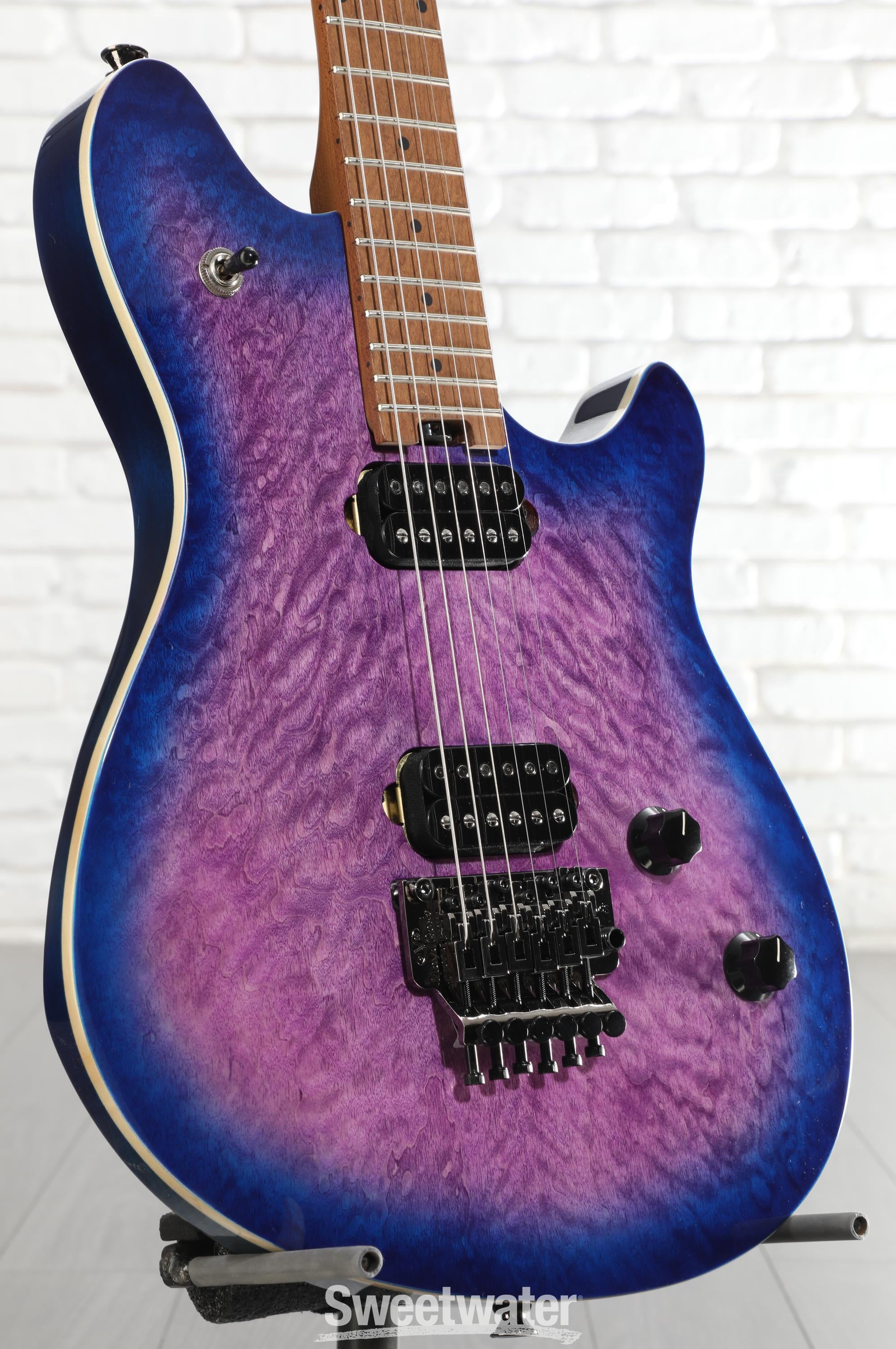 EVH Wolfgang Standard QM Electric Guitar - Northern Lights
