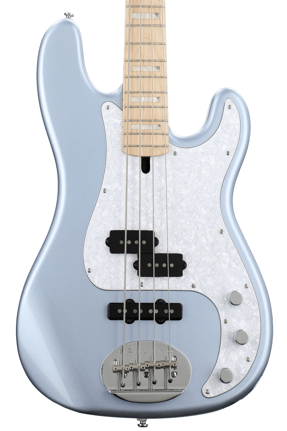 Lakland Skyline 44-64 Custom PJ Ash Bass Guitar - Ice Blue