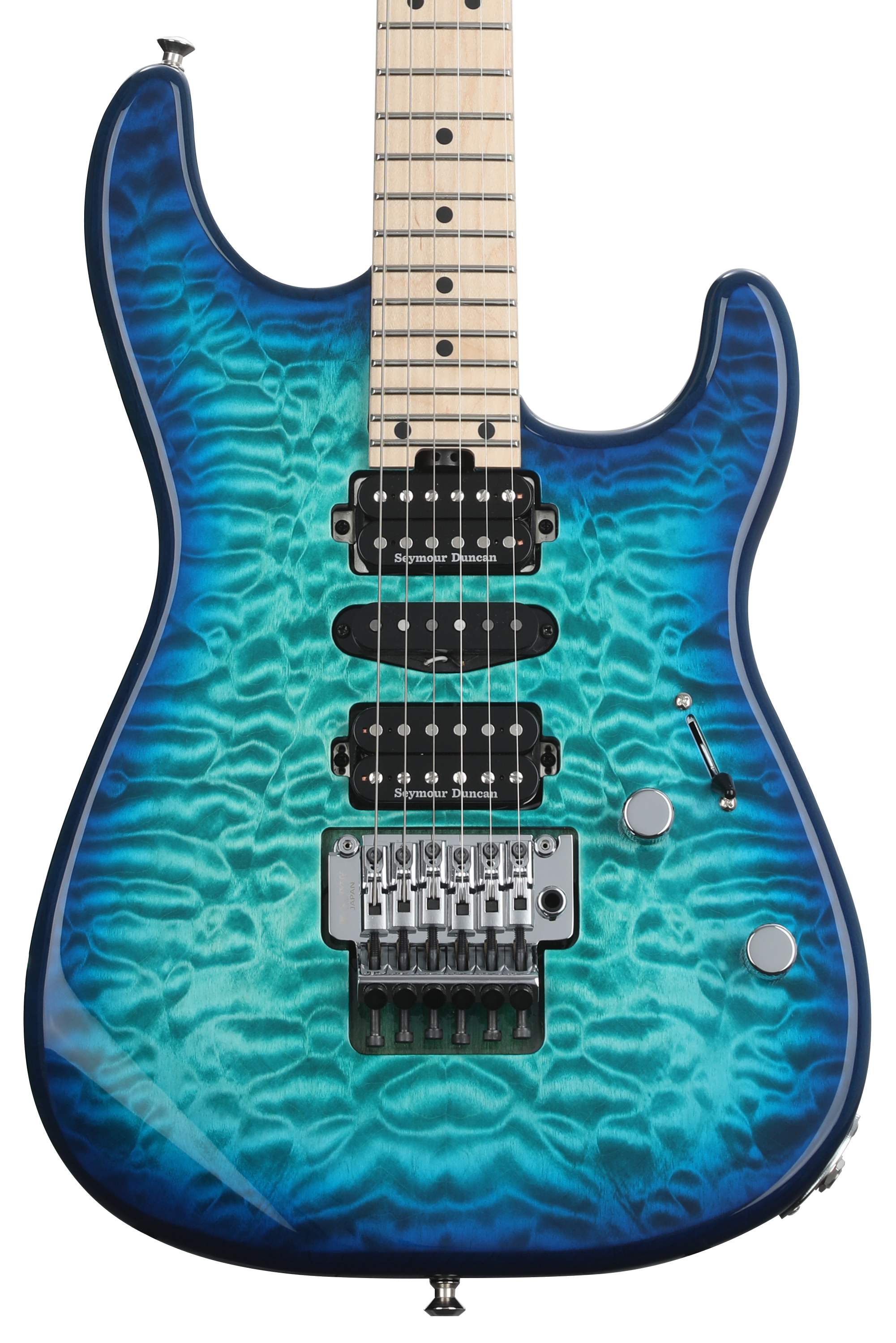 Charvel MJ San Dimas Style 1 HSH FR M QM Electric Guitar