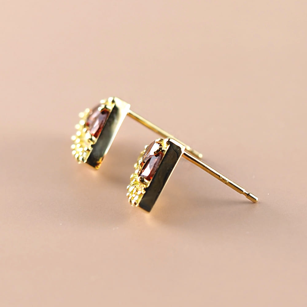 K18 Watermelon/ウォーターメロン ピアス｜山梨県甲府市のジュエリー