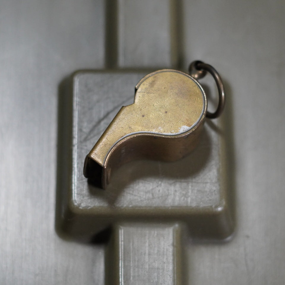 US Military Brass Whistle – MMM.Modern Military Mind