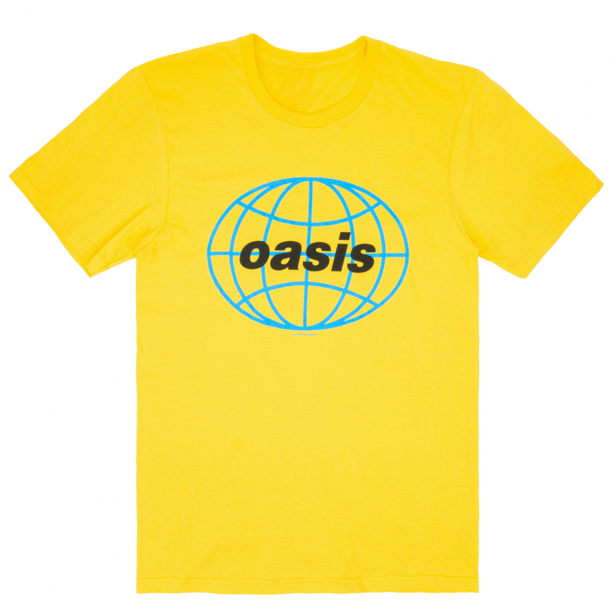 Oasis 1998 World Tour South America Front and Back Print T-Shirt
