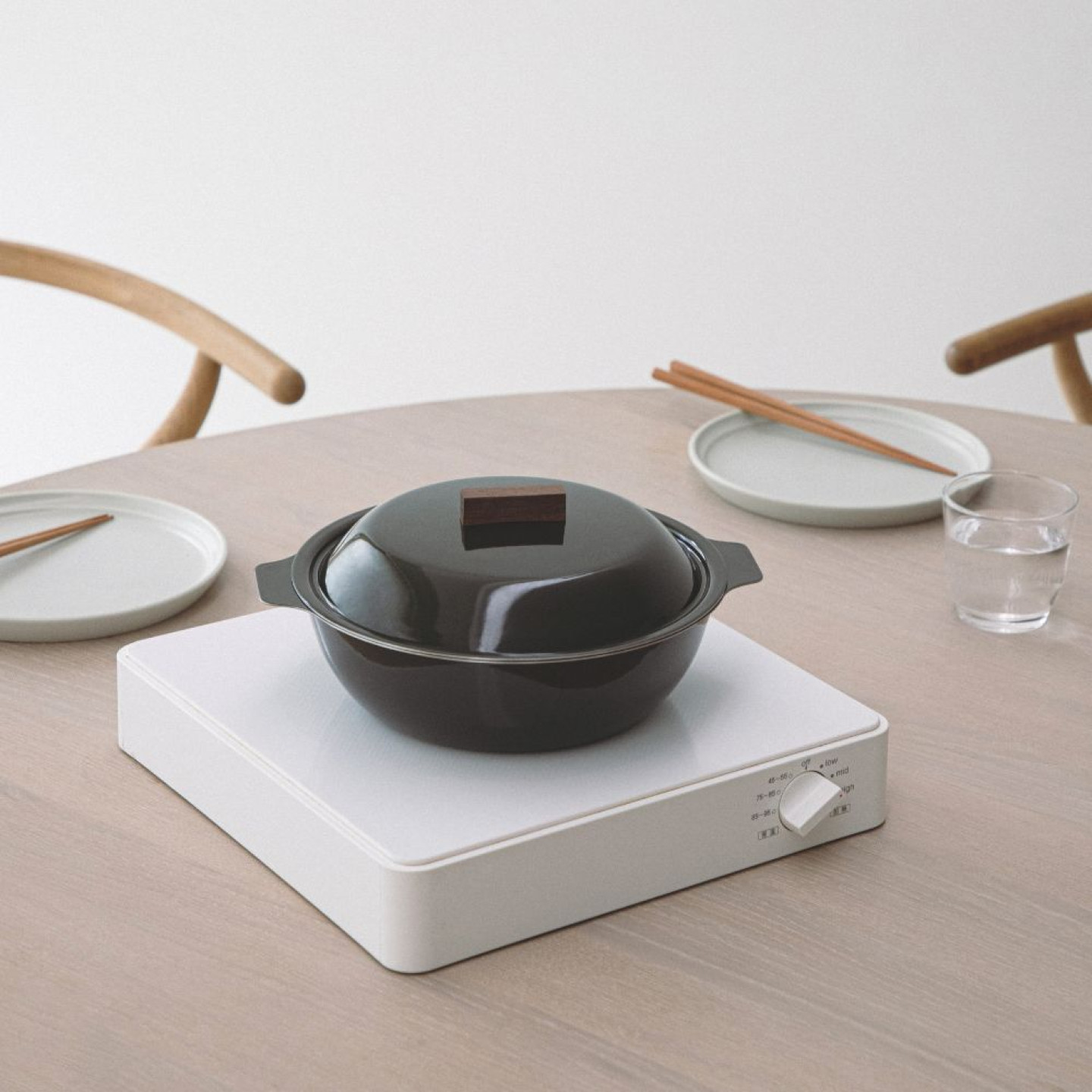 nest 巢．家居| KAKOMI IH 不鏽鋼琺瑯鍋2L 煙燻黑| 生活品味選物專家