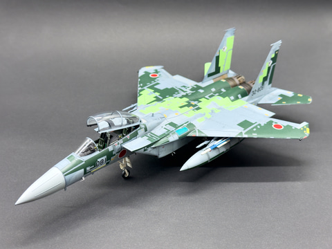 ファインモールド「1/72航空自衛隊 F-15DJ アグレッサー [デジタル迷彩