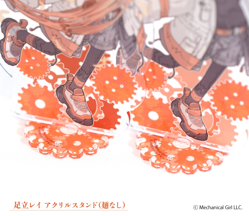 足立レイ グッズ情報】 アニメイト秋葉原にて 足立レイの服飾デザイン
