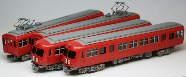 模型制作今昔（2） 名鉄5000・5200系 : きままな鉄道模型制作記