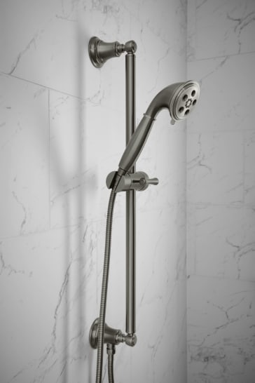 Brizo 74795 Essential Shower Series Classic Round Slide Bar With