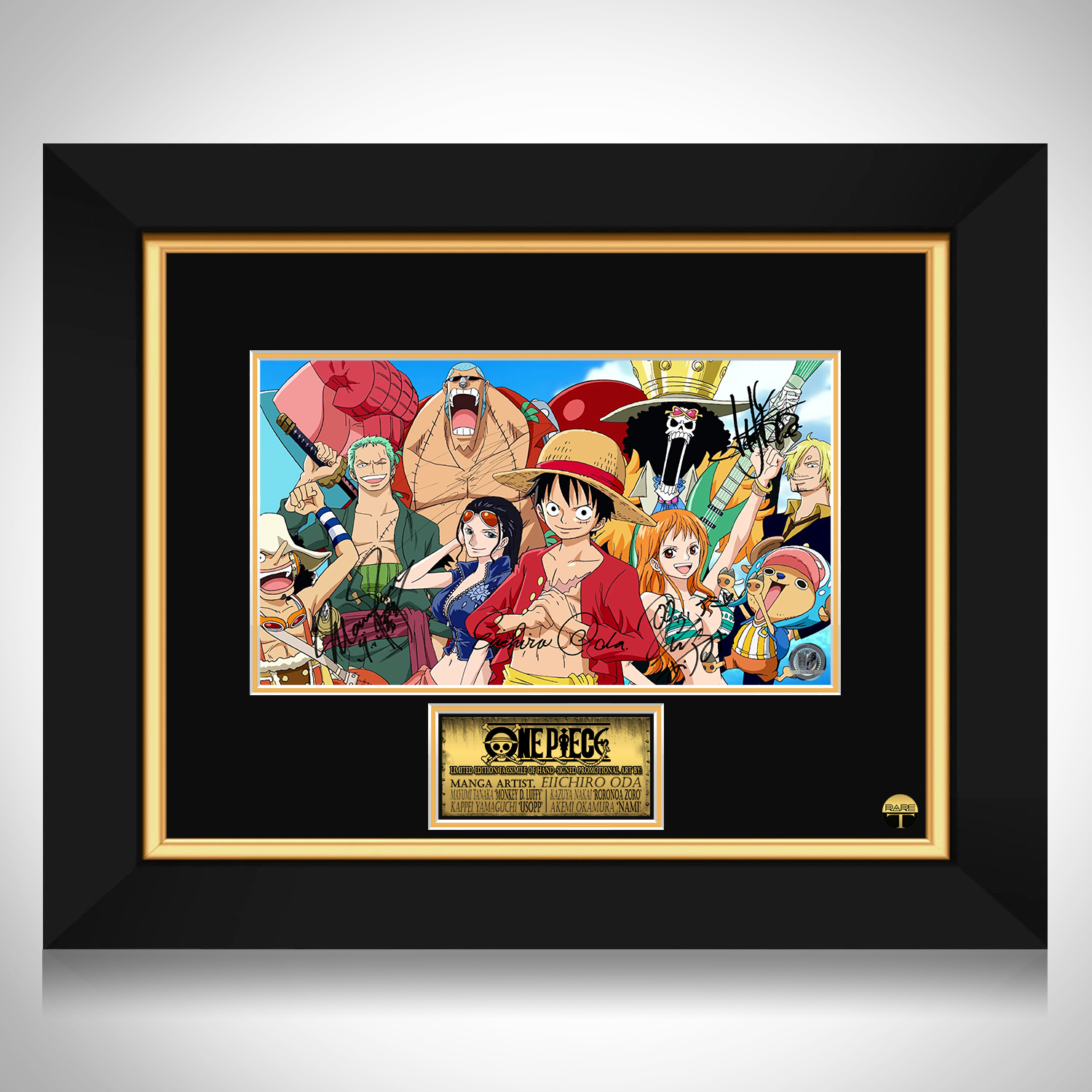 One Piece Promotional Art Photo Limited Signature Edition Custom