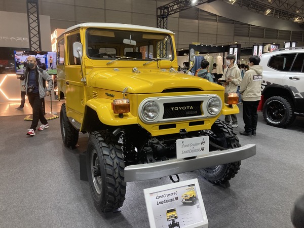 トヨタ車体の『ランクル40×ランクル70』…東京オートサロン2023