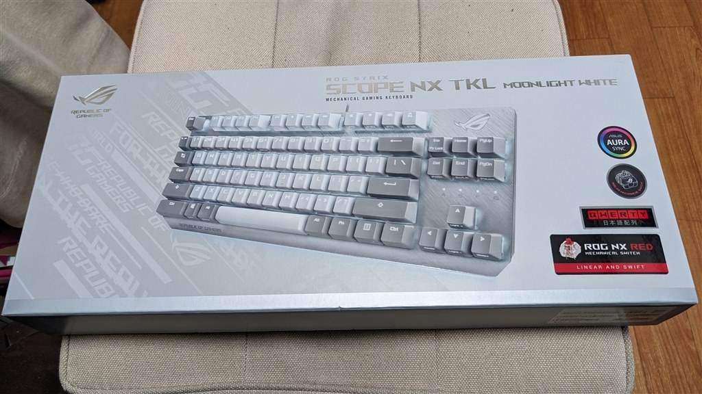 機能もデザインも満足！』 ASUS ROG Strix Scope NX TKL Moonlight