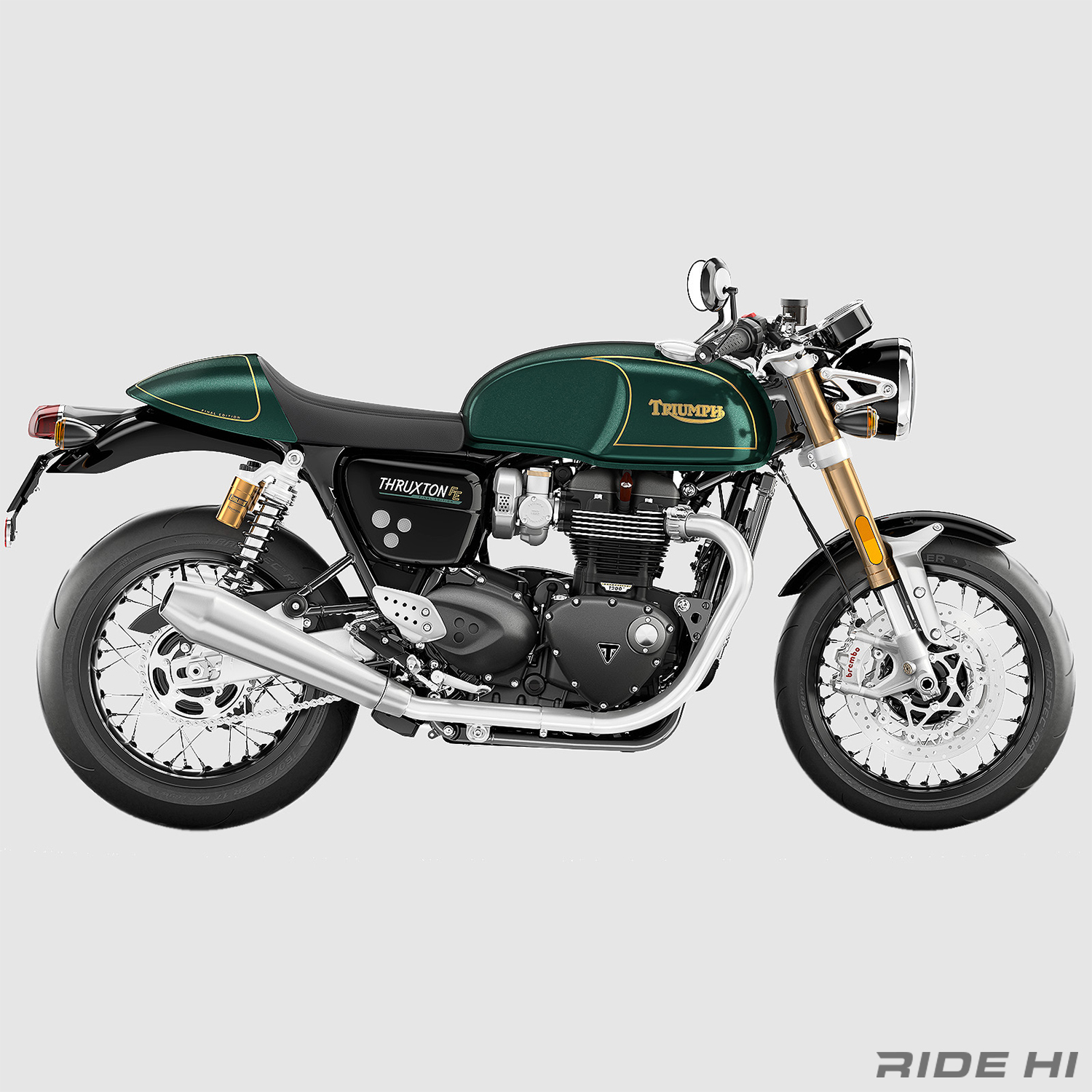 華麗なブリティッシュカフェレーサーのTHRUXTONがFinal Edition