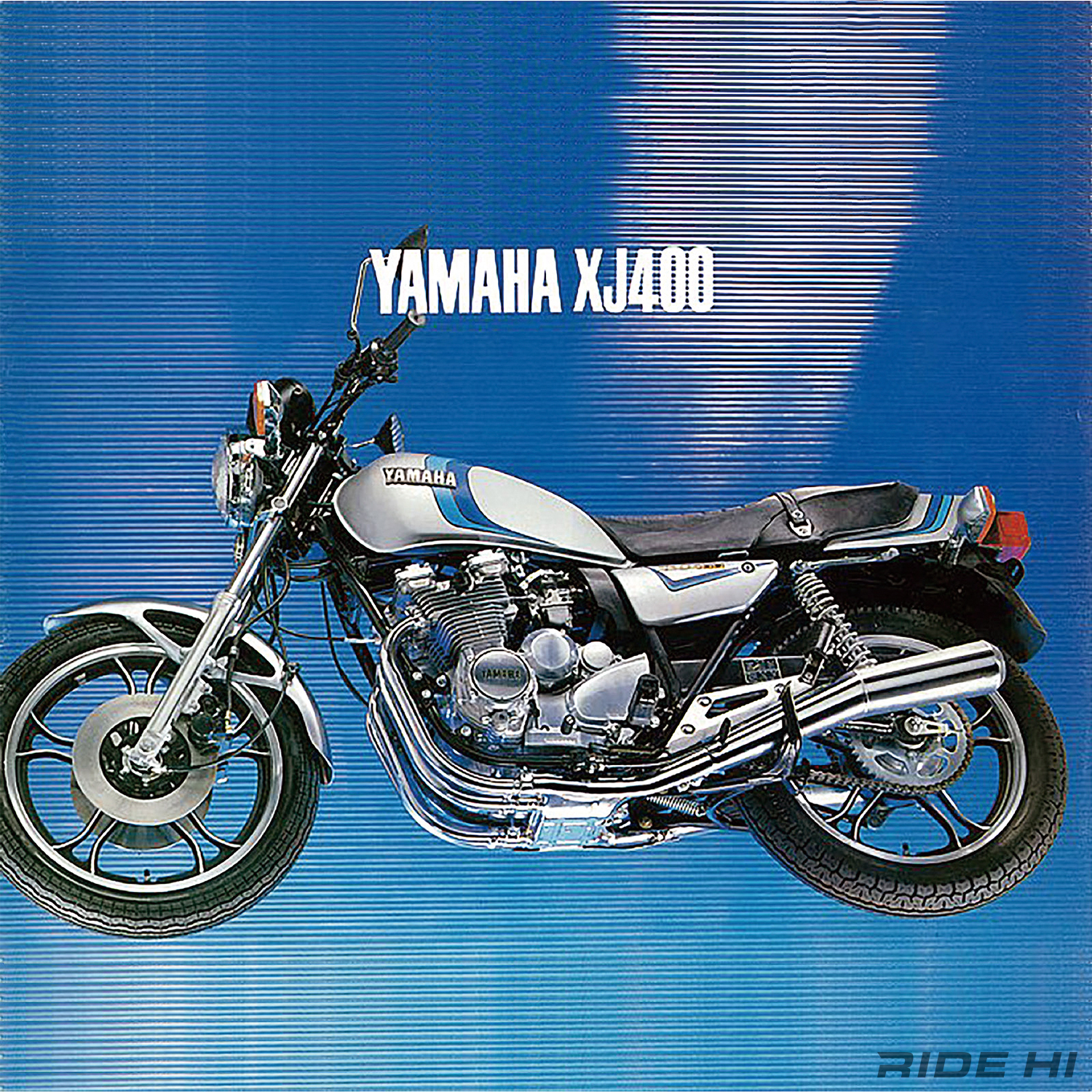 XJ400は背面ジェネレーターで'80年代4気筒の基本構成を先取りして大