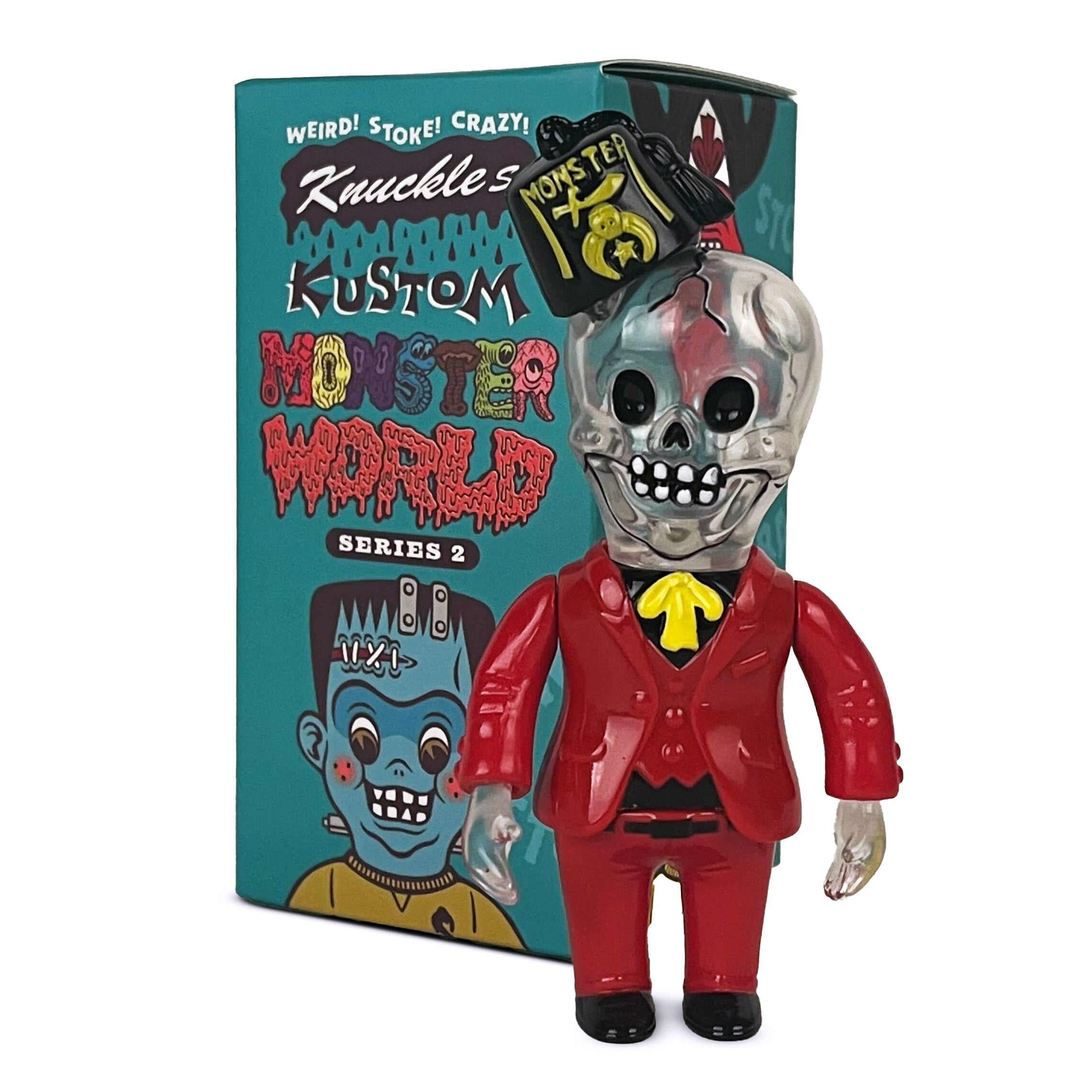 Knuckle's Kustom Monster World — Series 2 Blind Box | Rotofugi