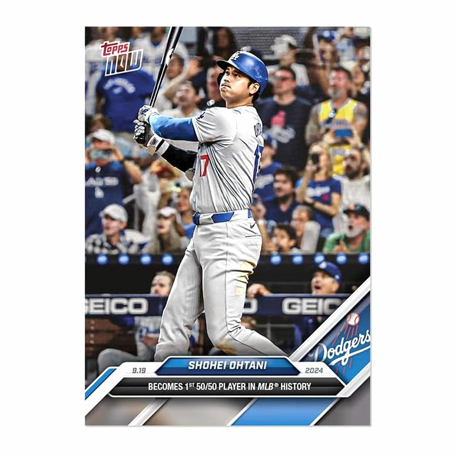 MLB 大谷翔平 ドジャース トレーディングカードボックス 【希少】2024