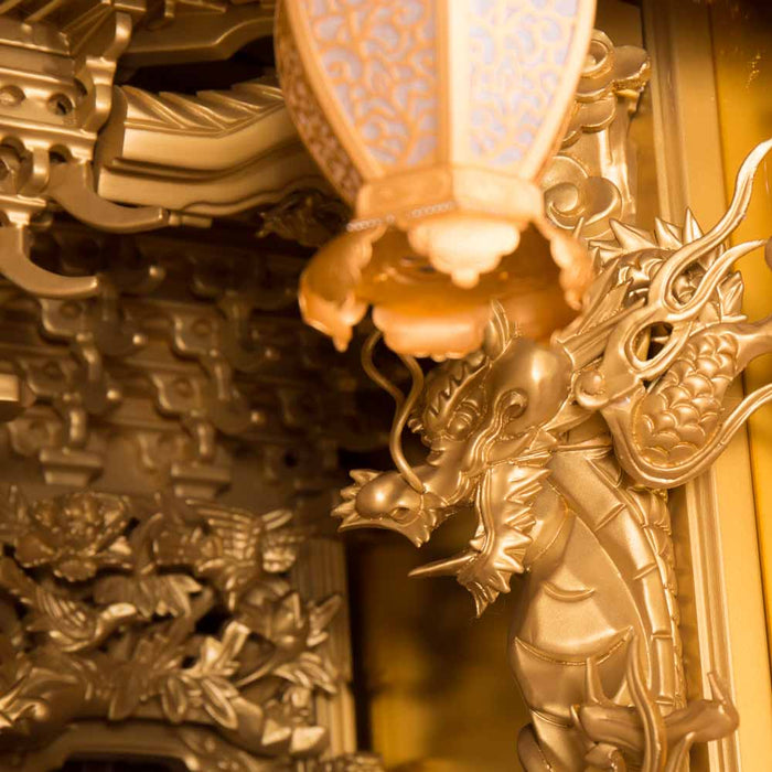 仏壇・真宗高田派 金仏壇 20号 金箔消粉仕上 — 仏壇・仏具専門店 ぶつ