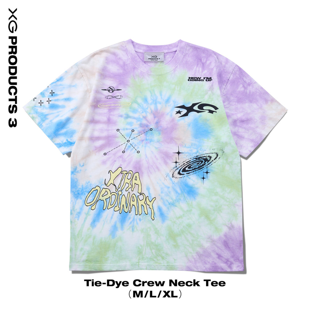 Tie-Dye Crew Neck Tee – XGALX OFFICIAL SHOP