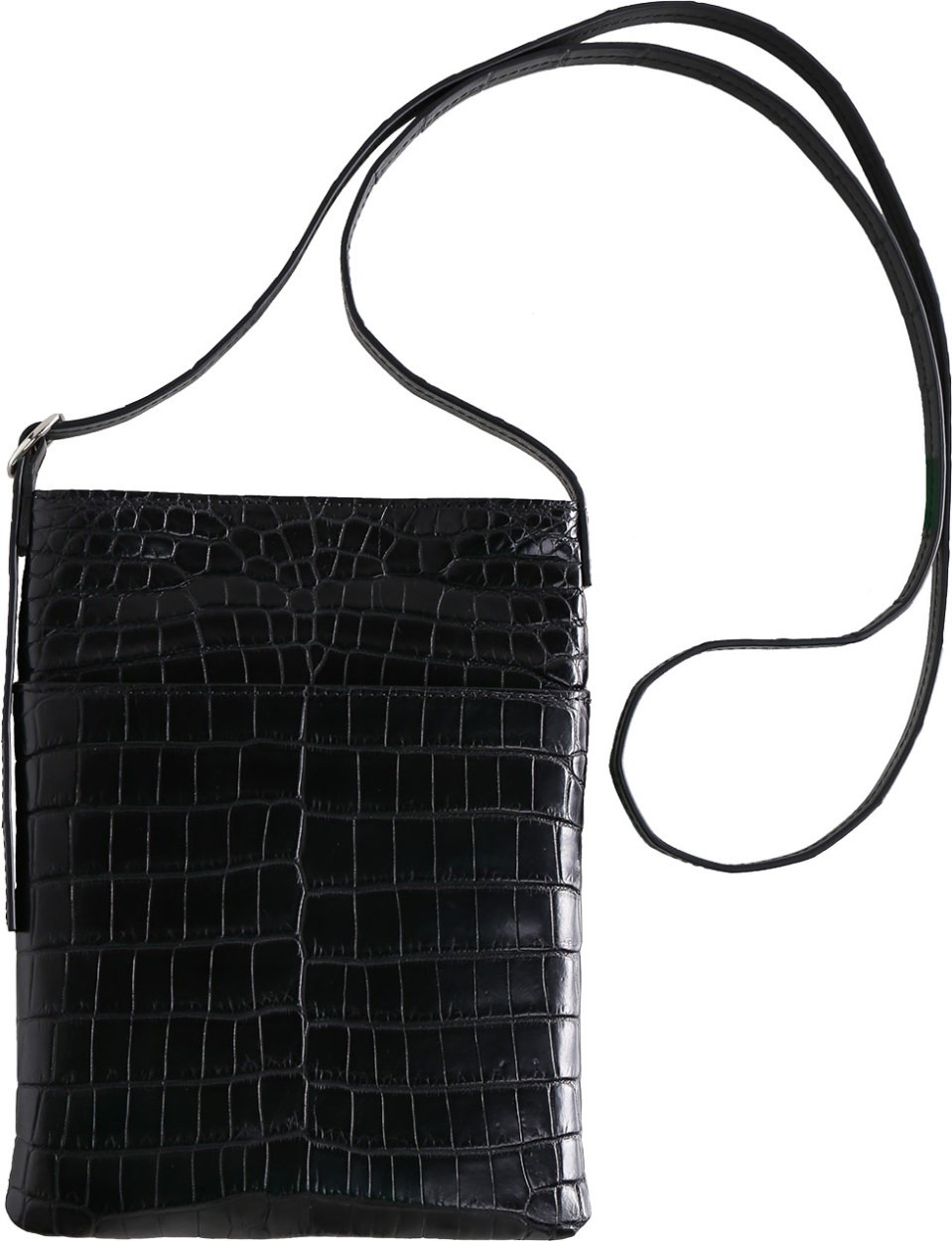 sankyo shokai（三京商会） クロコダイル サコッシュ メンズ レザー