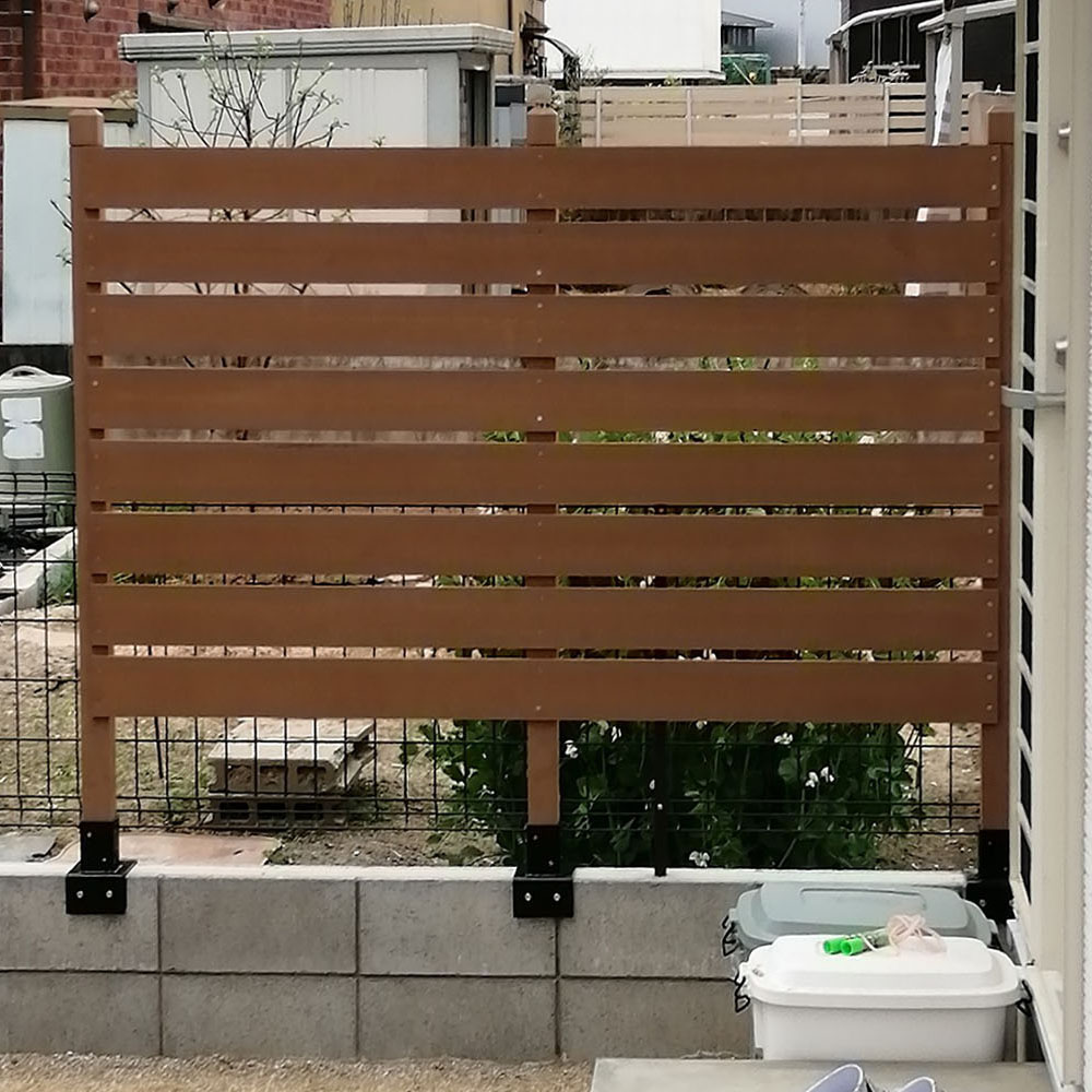 igarden（アイガーデン） 人工木材 180cm ダークブラウン 1枚 幅約14.5