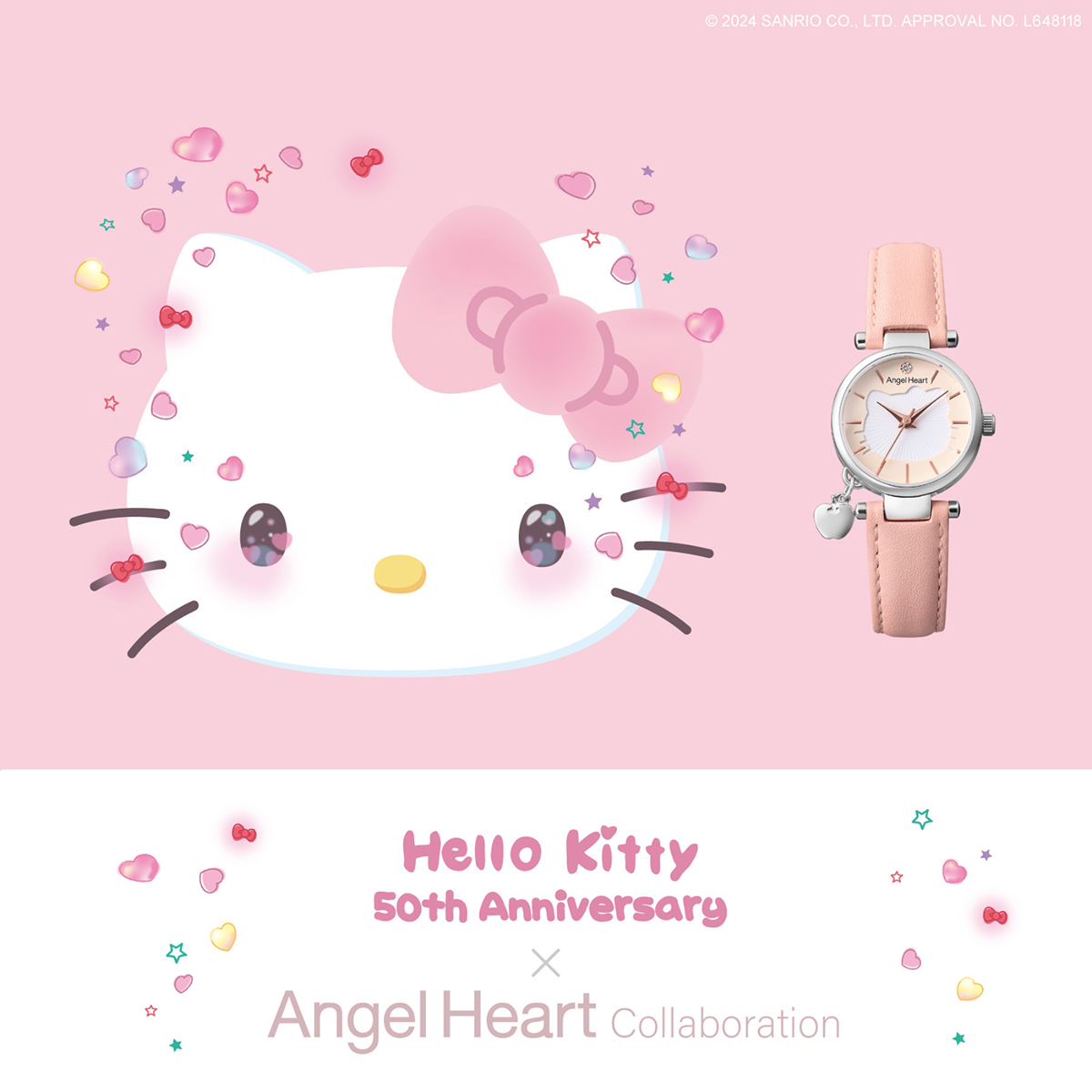ANGEL HEART エンジェルハート ハローキティ 50周年記念
