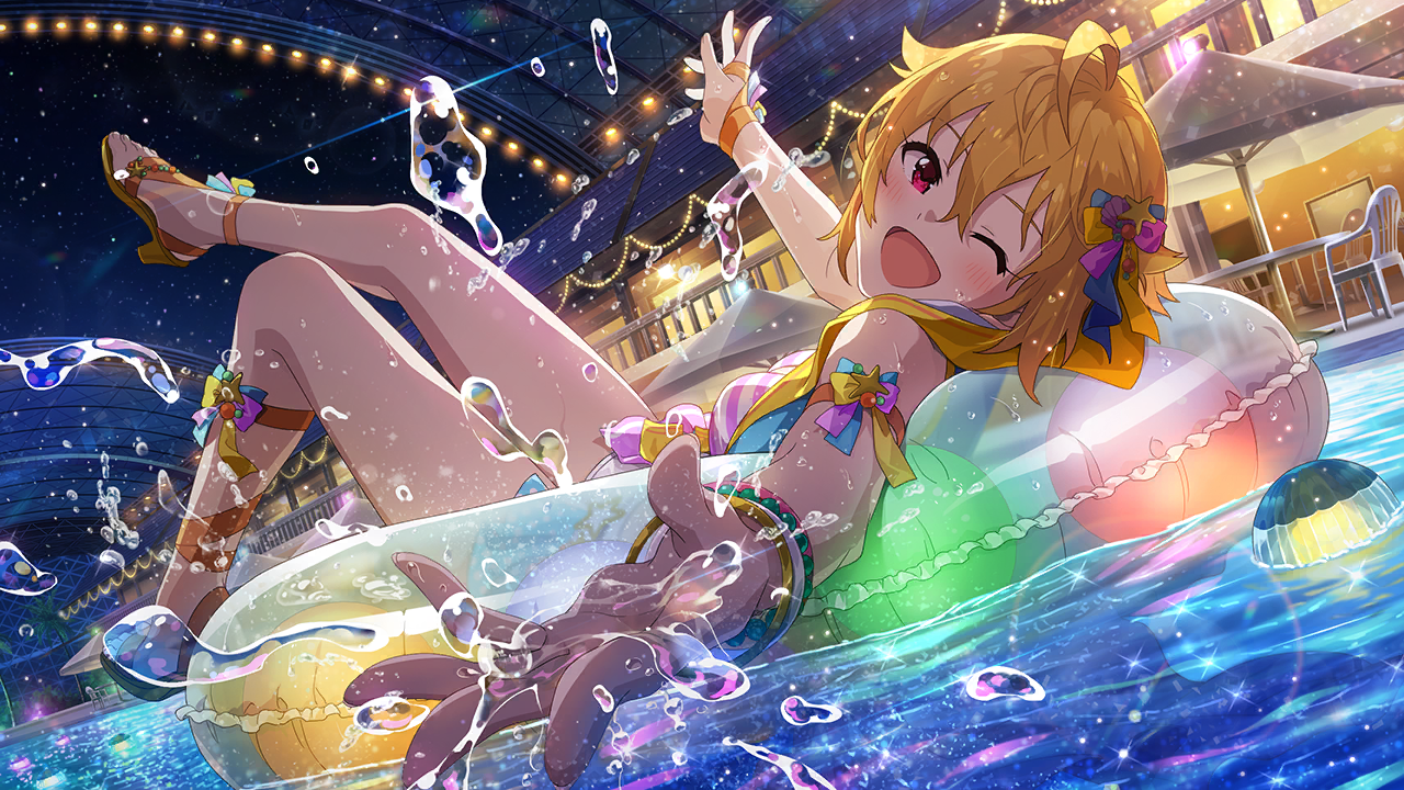 アイドルマスター 水上のユーフォリア 伊吹翼 SP サイン WS】水上の