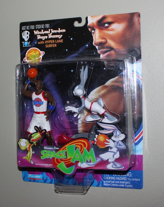 Michael Jordan Space Jam: Michael Jordan & Bugs Bunny Figure MOC