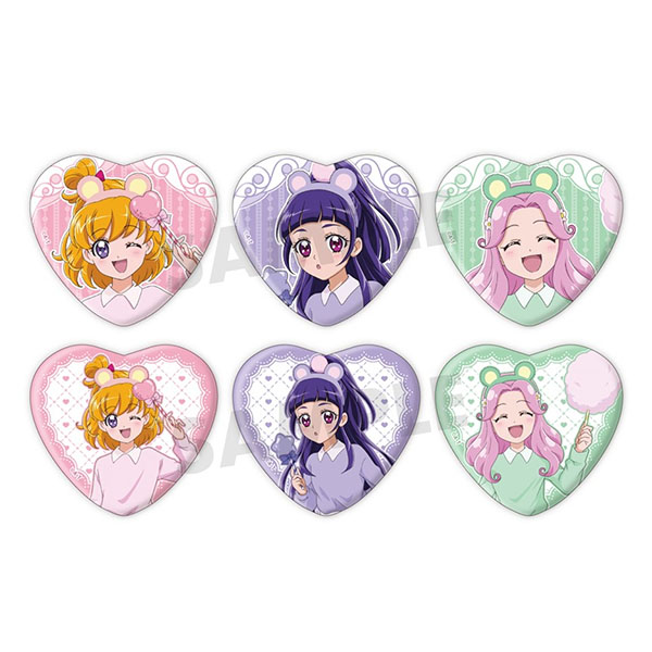プリキュアシリーズ】プリティストア出張店2024inOIOI ハート型缶
