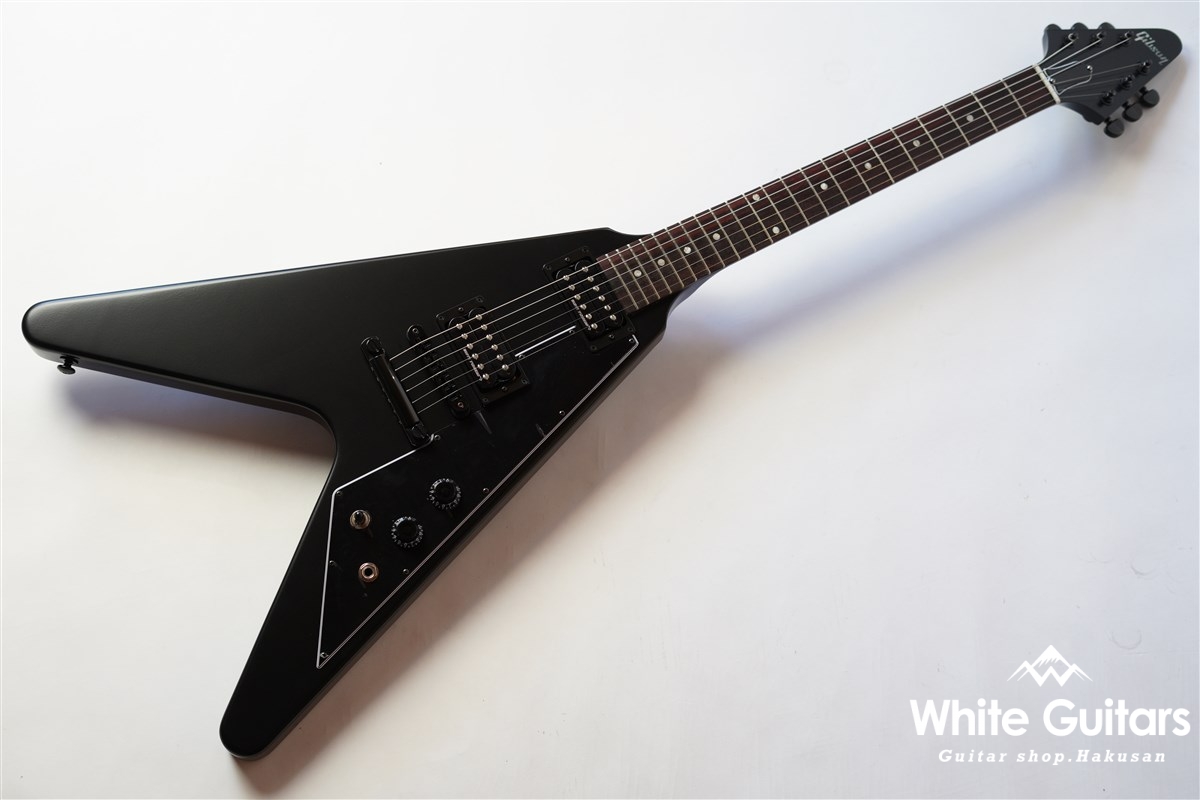 Gibson Flying V B-2 - Satin Ebony | White Guitars Online Store