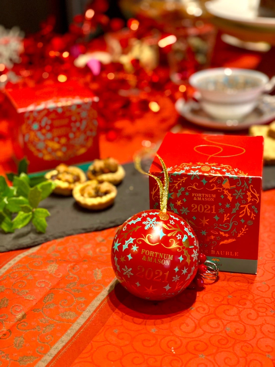 フォートナム＆メイソンのクリスマスオーナメント2021 | ジュリーズの