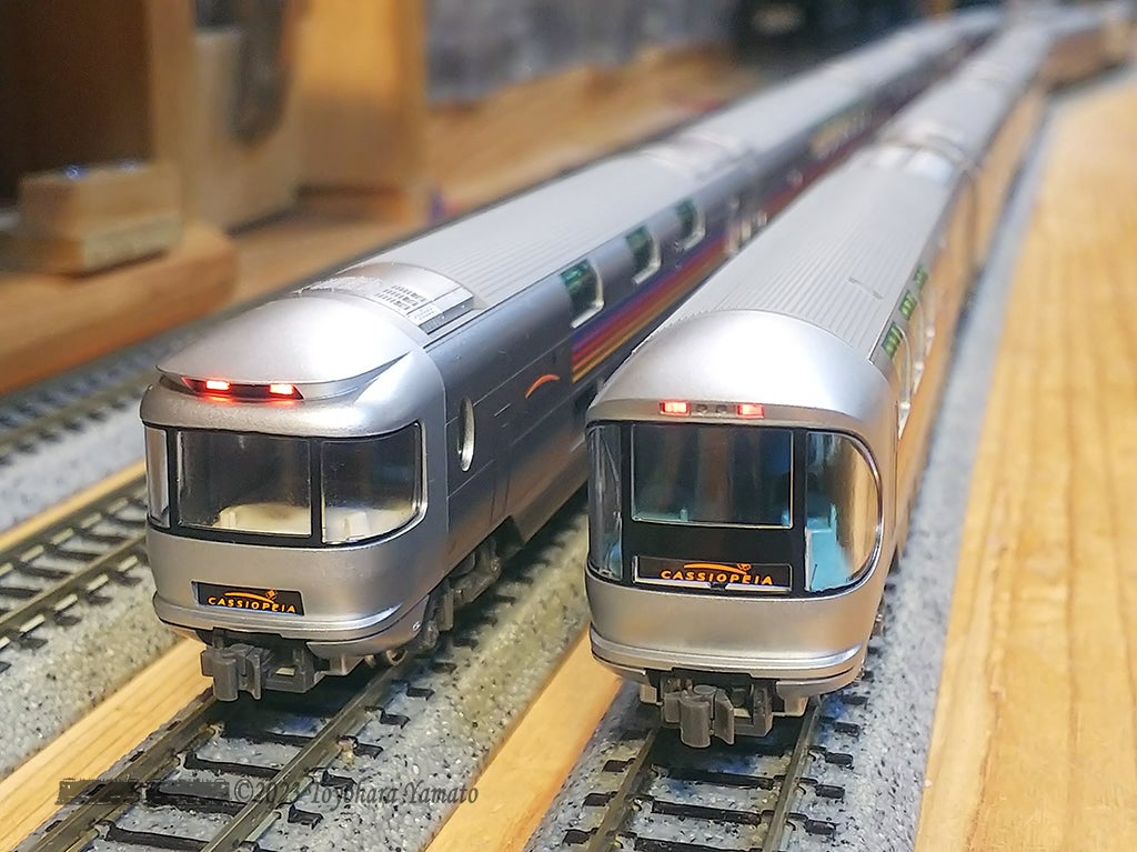 全車室内灯付き KATO E26系 カシオペア 寝台 全車室内灯付き KATO E26系