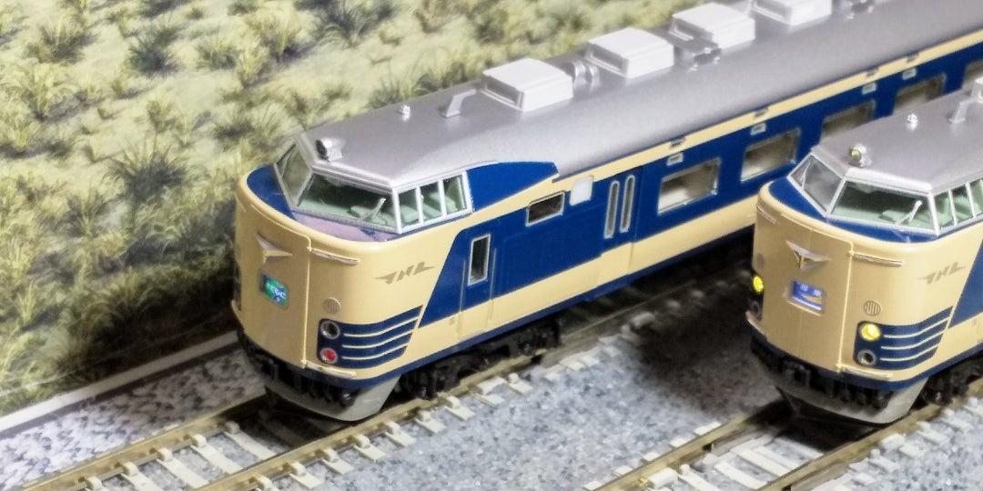 KATO 581系(スリットタイフォン)7両基本セット 入線‼️その① (品番10