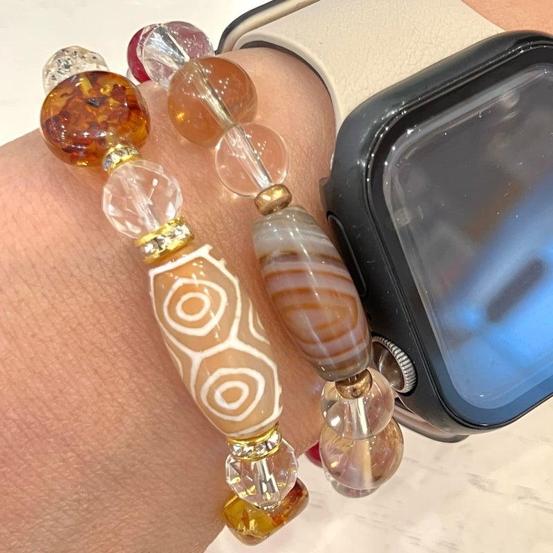 運気を好転させるお守り☆線珠天珠 | 札幌カラー＆パワーストーン