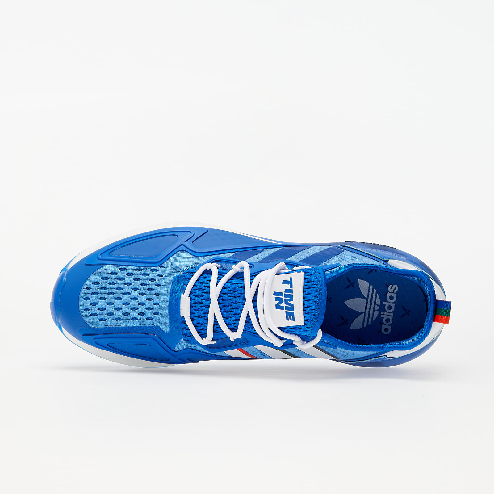 Men's shoes adidas x Ninja ZX 2K Boost Blue/ Ftw White/ Core Green