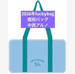 乃木坂46 限定 個別バッグ 中西アルノ バック 2026 luckybag - メルカリ