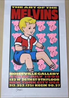 KOZIK MELVINS シルクスクリーンポスター - メルカリ