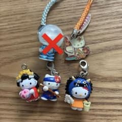 ハローキティ ご当地キティちゃん限定根付けストラップ 5個セット