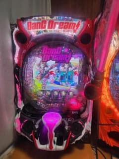 パチンコ実機 豪華オプション平和Pバンドリ 1/319 オート+循環加工